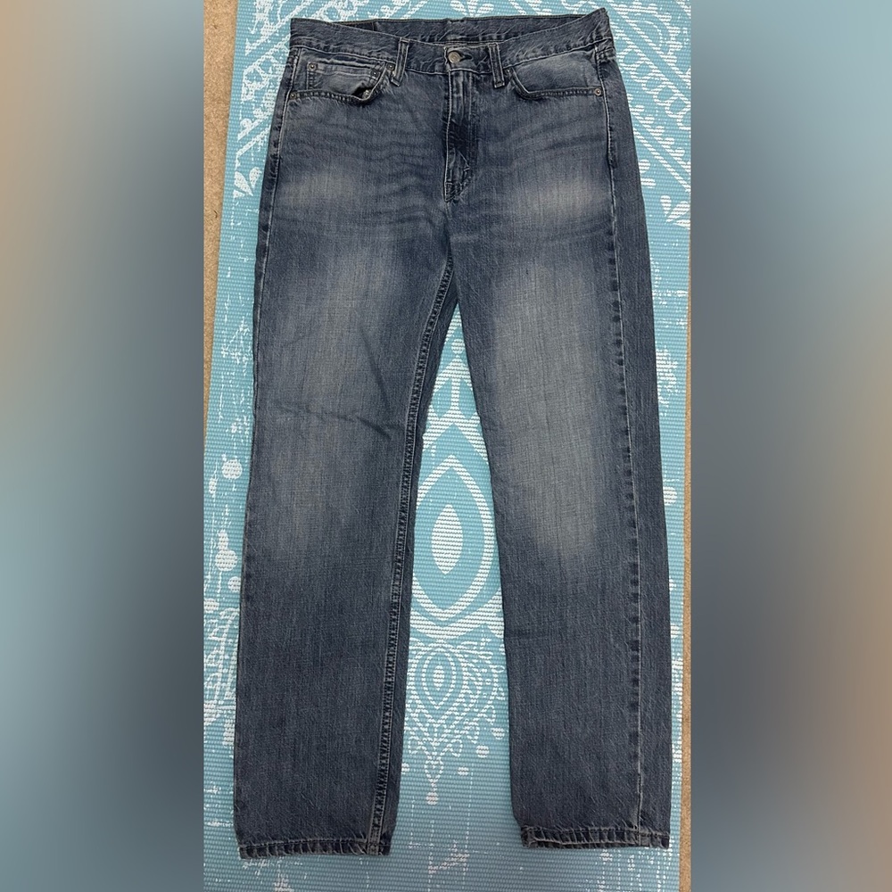 Men’s Levi’s Straight Leg Blue Jeans